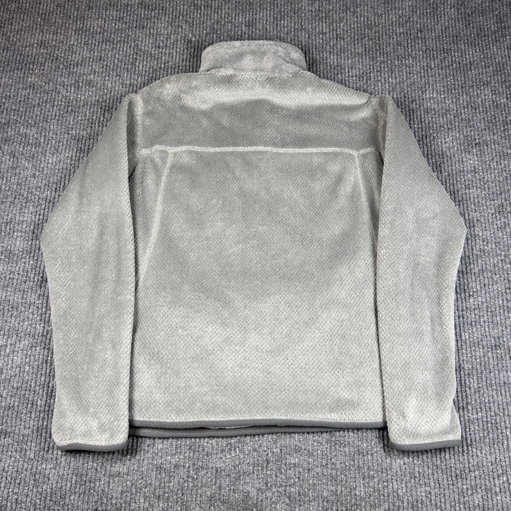 Patagonia Womens Los Gatos 1/4 Zip Fleece Pullover Jacket Grey Large L - Picture 4 of 6